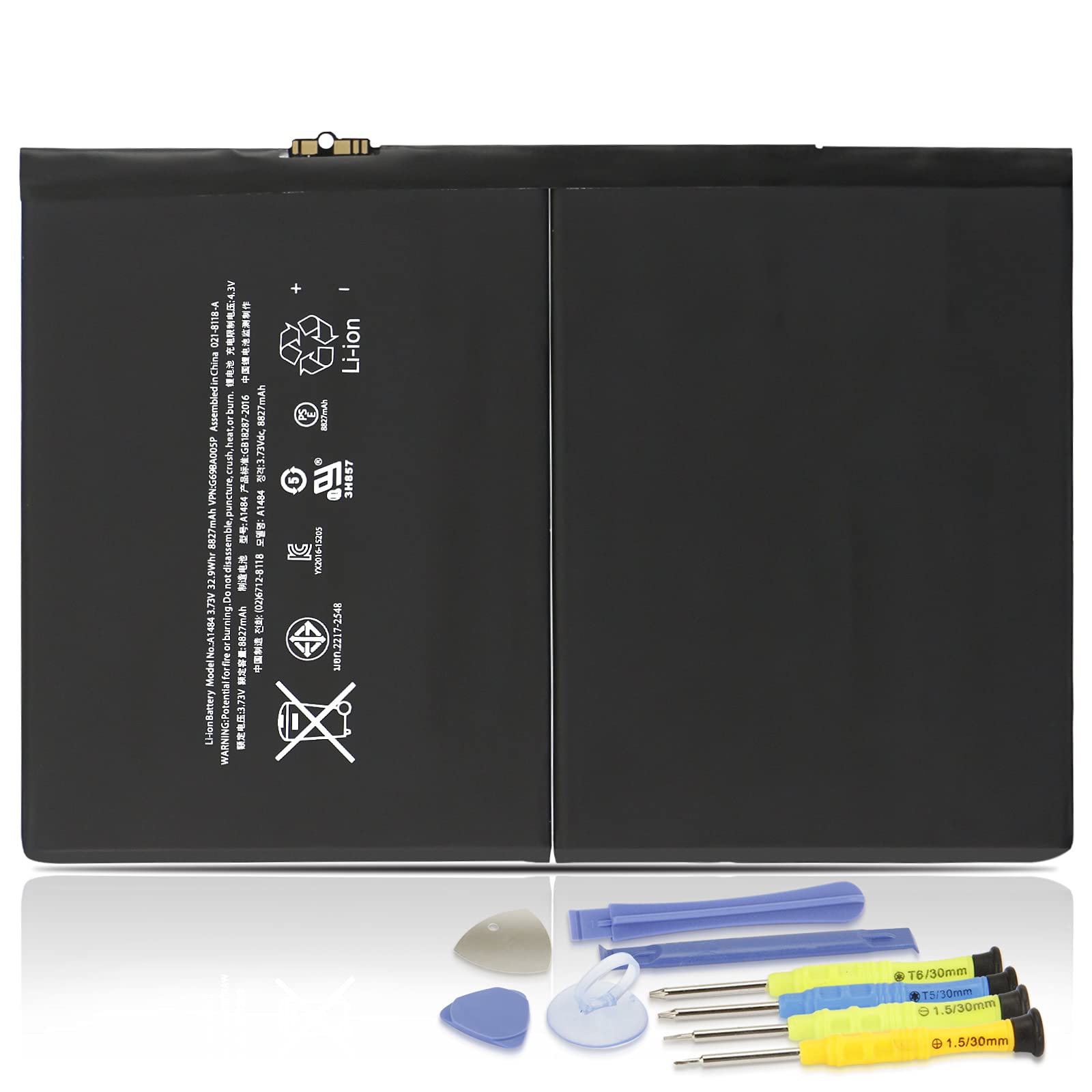 K KYUER A1484 Tablet Batería para iPad 5 6 7 8 9 5th 6th 7th 8th